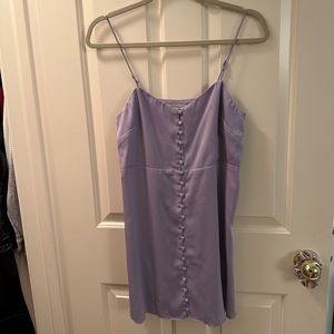 Lavender Urban Outfitters Silk Dress